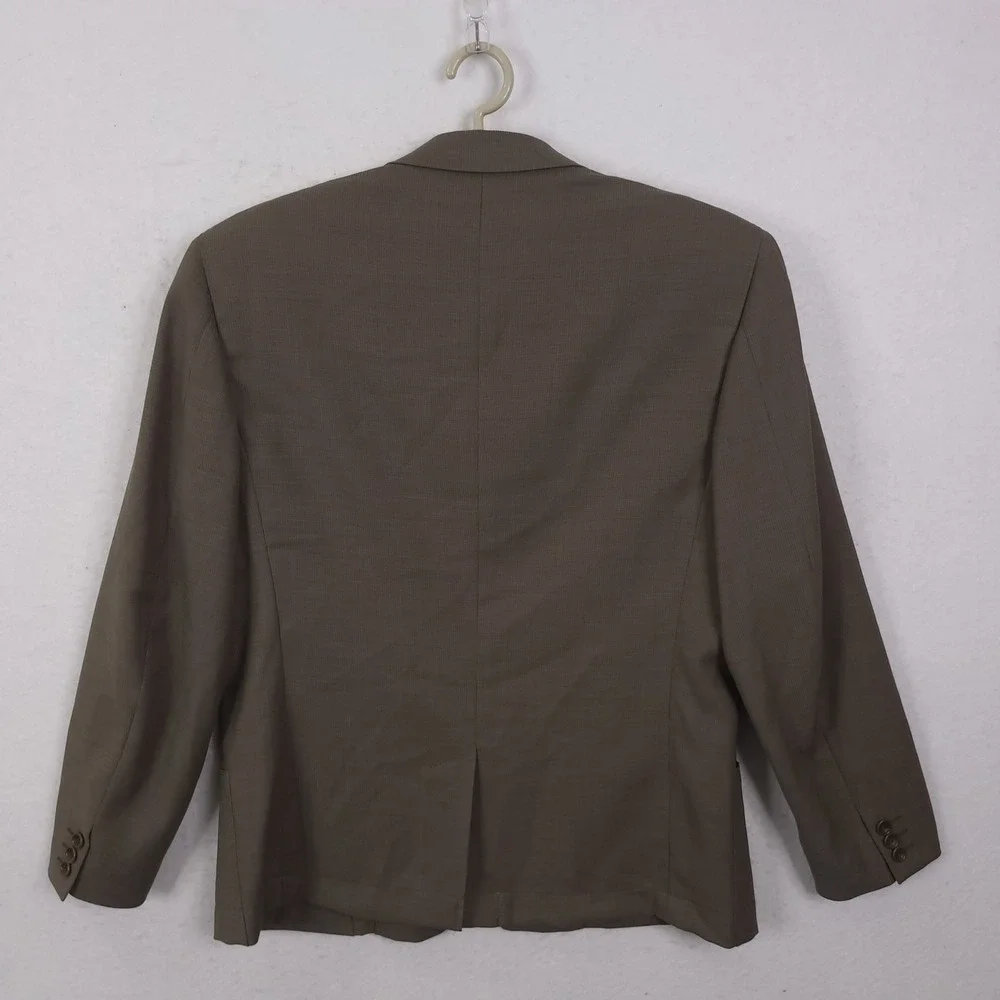 Canali Proposta Blazer Mens 50 Brown Wool 3-Button Italian Sport Coat Luxury